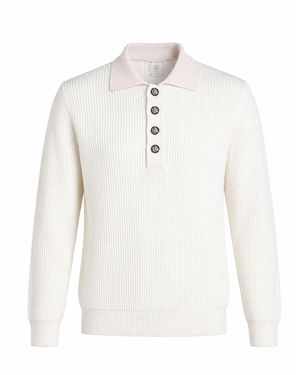Eleventy Sweater Cashmere - White