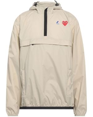 COMME DES GARCONS PLAY X K-WAY Veste et Blouson - Neutre