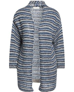 MAISON HOTEL Cardigan - Blue