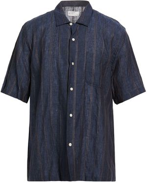 Universal Works Shirt Linen - Blue