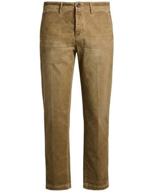 Siviglia Military Trousers Cotton, Elastane - Natural