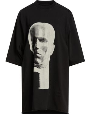 Rick Owens T-Shirt Cotton - Black