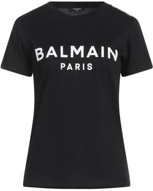 Balmain Camiseta - Negro