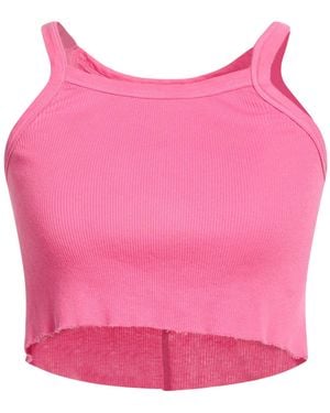 Sundek Goldenwave Fuchsia Top Cotton - Pink