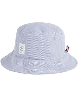Thom Browne Hat Cotton - Blue