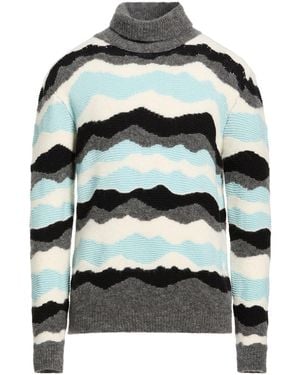 ATOMOFACTORY Turtleneck Wool, Alpaca Wool, Polyamide, Elastane - Black