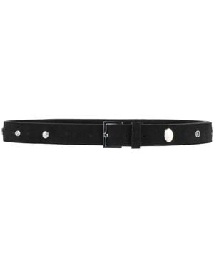 Dondup Belt Leather - Black