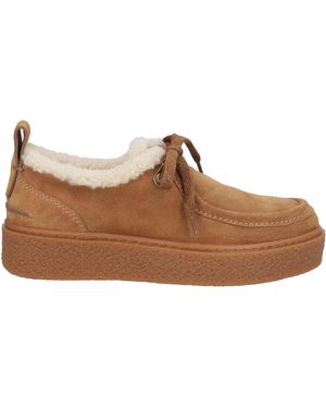 See By Chloé Camel Lace-Up Shoes Calfskin - Brown