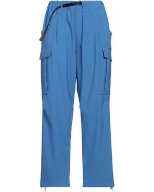 White Sand Pants - Blue