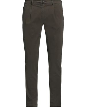 Manuel Ritz Trousers Cotton, Elastane - Grey