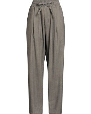 hinnominate Khaki Pants Polyester, Rayon, Elastane - Gray