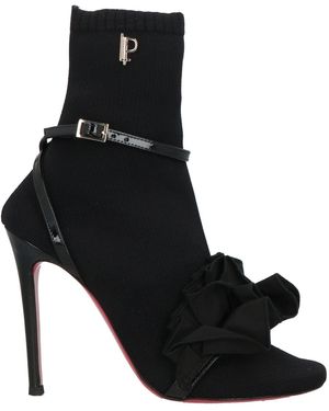 Luciano Padovan Ankle Boots Textile Fibers - Black