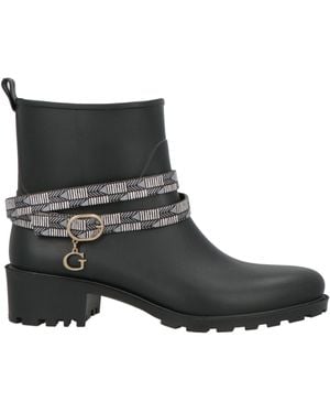 Guess Ankle Boots Rubber - Black