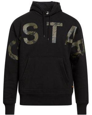 G-Star Sweatshirt Organic Cotton, Recycled Polyester - Black