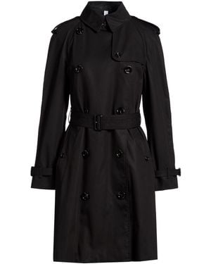 Burberry Sobretodo Y Gabardina - Negro