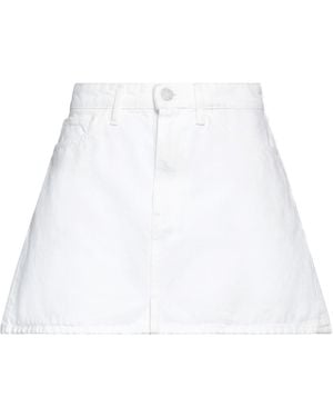 3x1 Denim Skirt Cotton - White