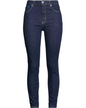 KARL LAGERFELD Jeans Organic Cotton, Polyester, Elastane - Blue