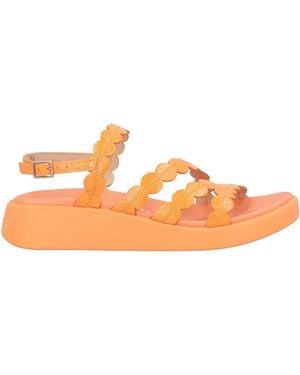 Wonders Sandals Leather - Orange
