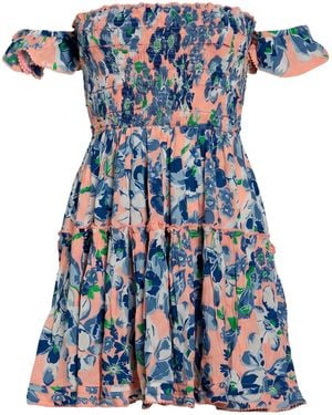 Poupette Mini Dress Viscose - Blue