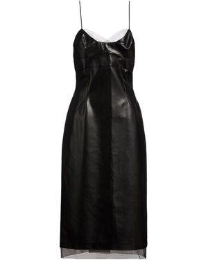 Ermanno Scervino Midi Dress Polyamide - Black