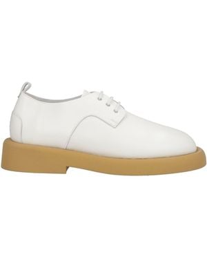 Marsèll Lace-Up Shoes Calfskin - White