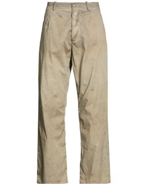 Masnada Military Trousers Cotton, Elastane - Natural