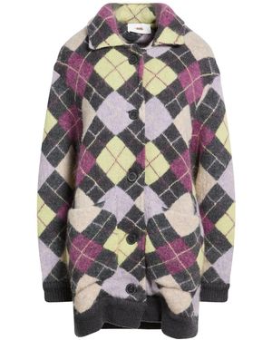 SOLOTRE Cardigan Wool, Mohair Wool, Polyamide - Gray