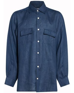 Kiton Camicia - Blu