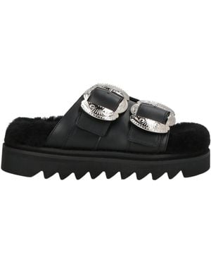Toga Sandals Leather - Black