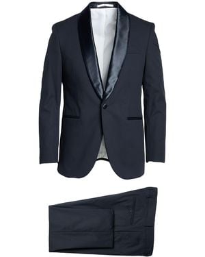 BRERAS Milano Suit Wool, Polyester - Blue