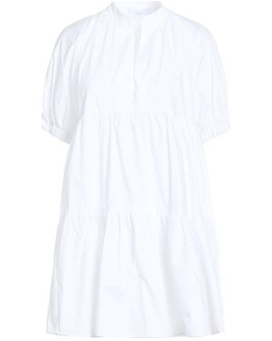 Soallure Mini Dresses - White