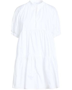 Soallure Mini Dresses - White