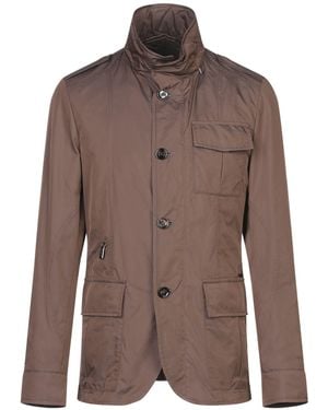 Moorer Jacket Polyester - Brown