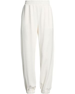 hinnominate Pants Viscose, Polyester, Elastane - White