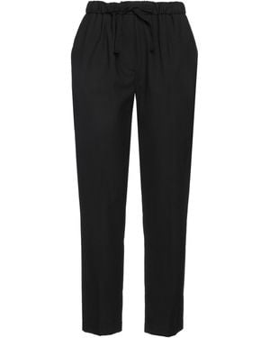Brian Dales Pants Wool, Polyamide, Elastane - Black