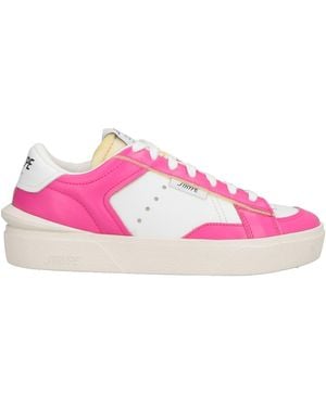 Strype Fuchsia Trainers Leather - Pink