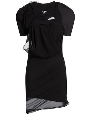 Jacquemus Mini Dress Polyester, Polyamide, Elastane - Black