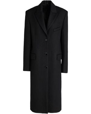 Acne Studios Coat Alpaca Wool, Nylon, Wool, Polyurethane - Black