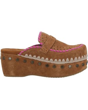 Mou Mules & Clogs - Brown