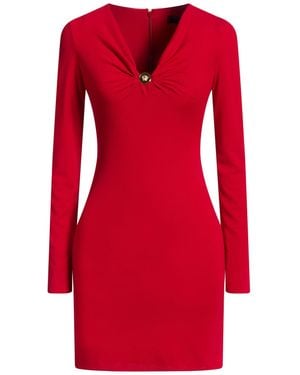 Versace Mini Dress Polyester, Elastane - Red