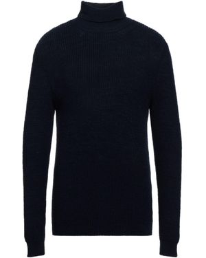 Diktat Turtleneck Acrylic, Alpaca Wool, Viscose - Blue