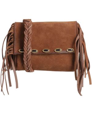 Alberto Luti Cross-Body Bag Leather - Brown