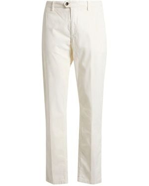 Yan Simmon Trousers Cotton, Lyocell, Elastane - White
