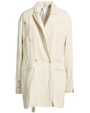 Masnada Blazer Viscose, Linen - White