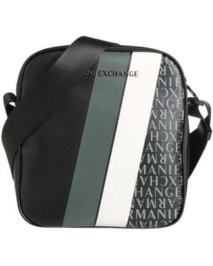ARMANI EXCHANGE Cross-Body Bag Polyester, Pvc - Black