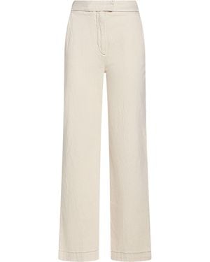 Cruna Pantalon En Jean - Blanc