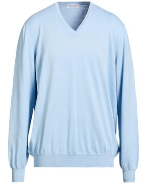 Gran Sasso Azure Sweater Cotton - Blue