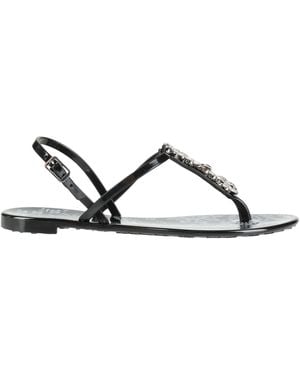 Baldinini Thong Sandal Rubber - Black