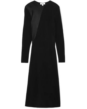 COS Vestido midi - Negro