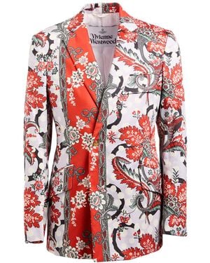 Vivienne Westwood Blazer Cotton - Red